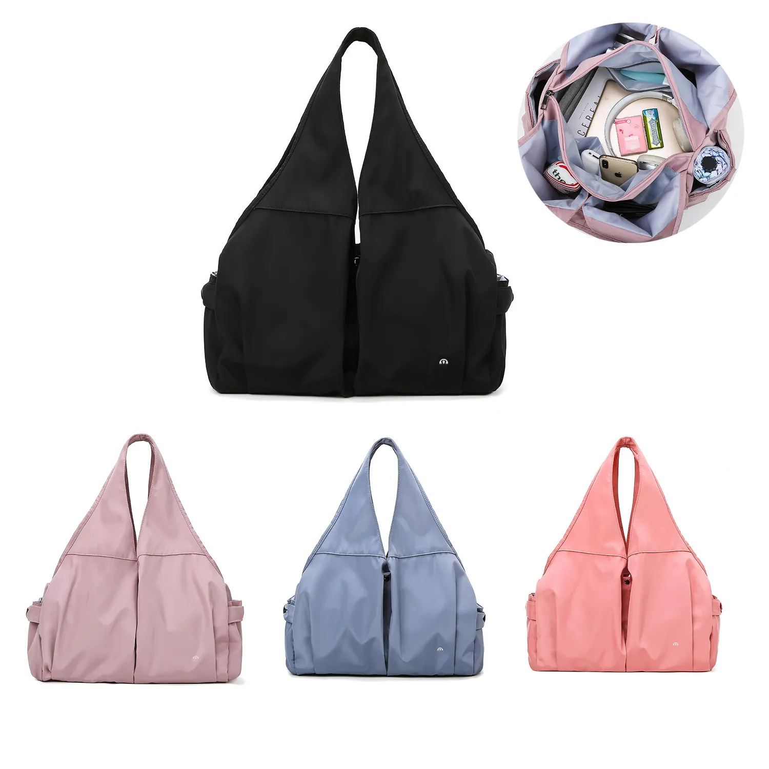 Oxford Cloth Dry And Wet Shoulder Bag 4