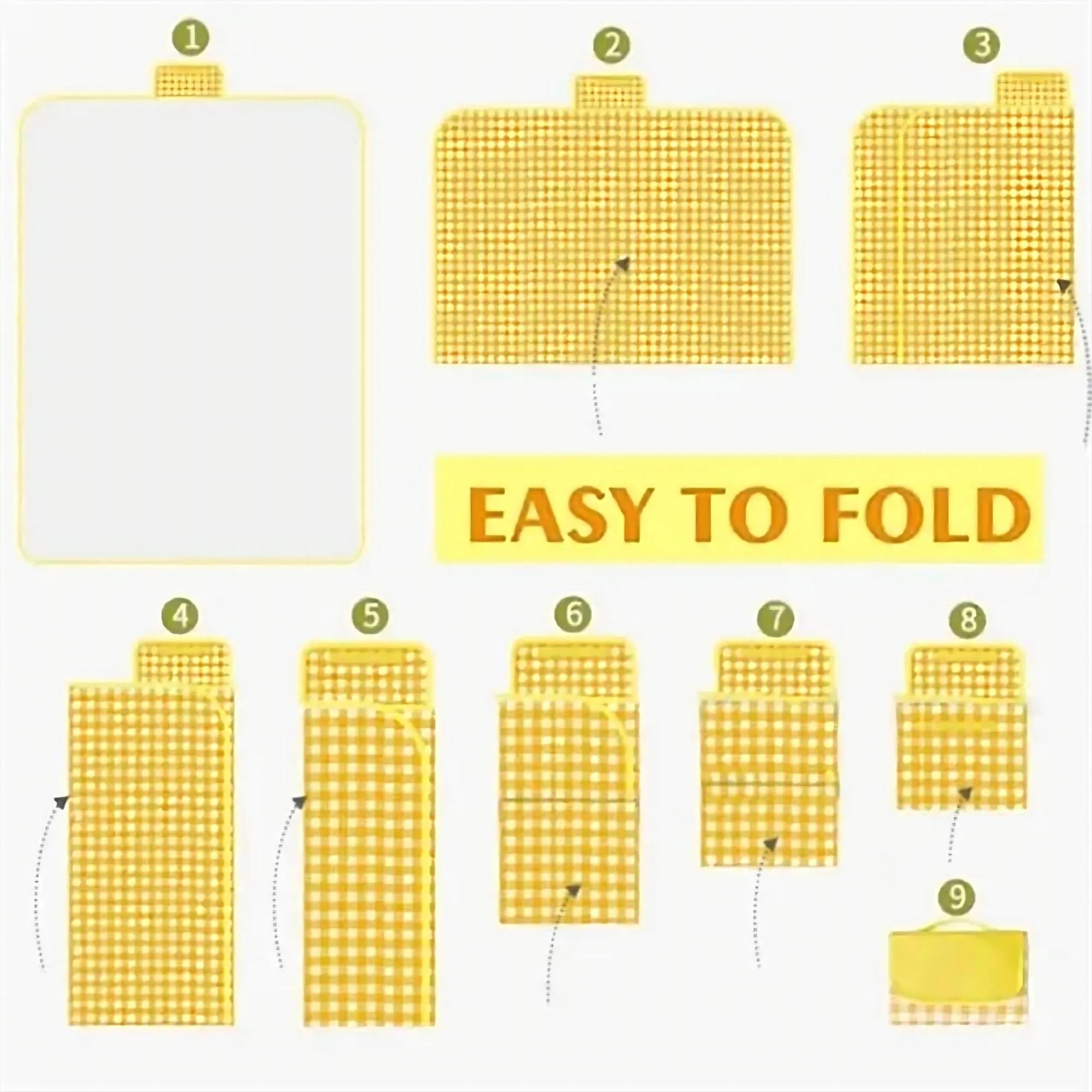 Large Picnic Blanket Beach Mat 80" x 60" 7