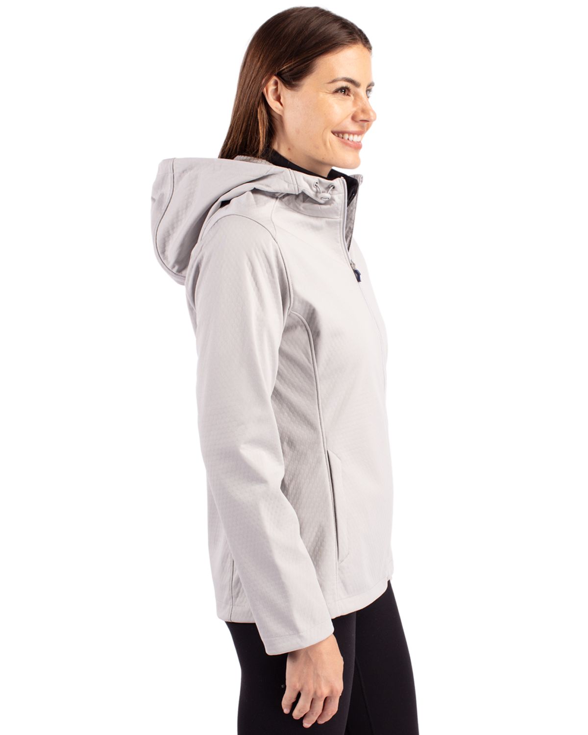 Cutter & Buck Evoke Recycled Honeycomb Fleece Womens Full Zip Jacket 82