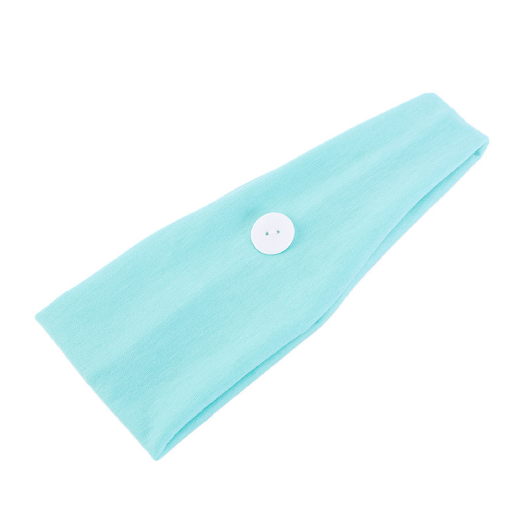 Cotton Sweatband With Mask Button Holder 6