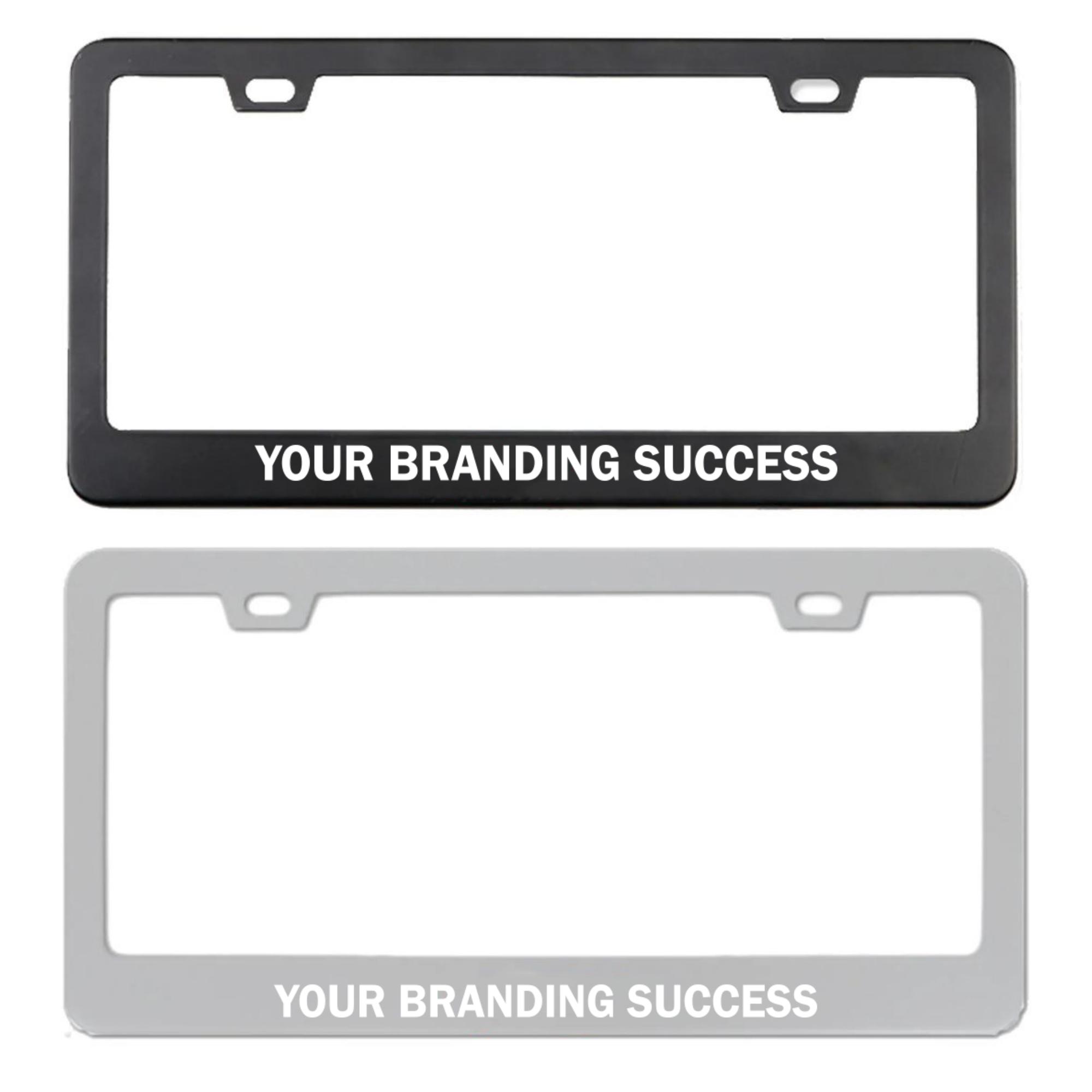 Personalized Aluminum Alloy License Plate Frames 2