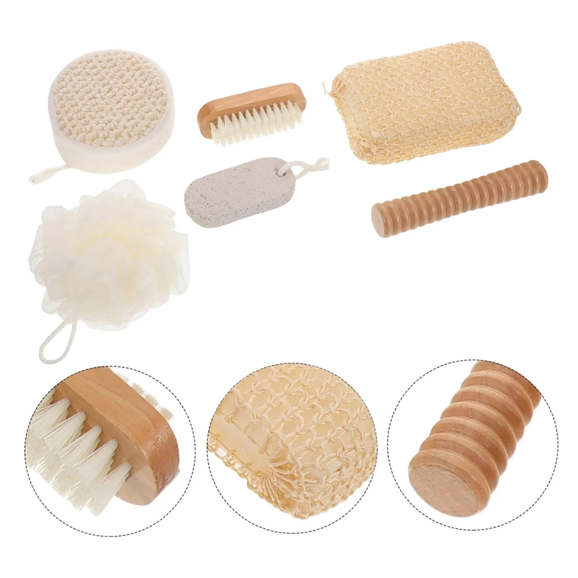 Luxury 6-Piece Bath Set for Spa-Quality Relaxation&Skin Care 5