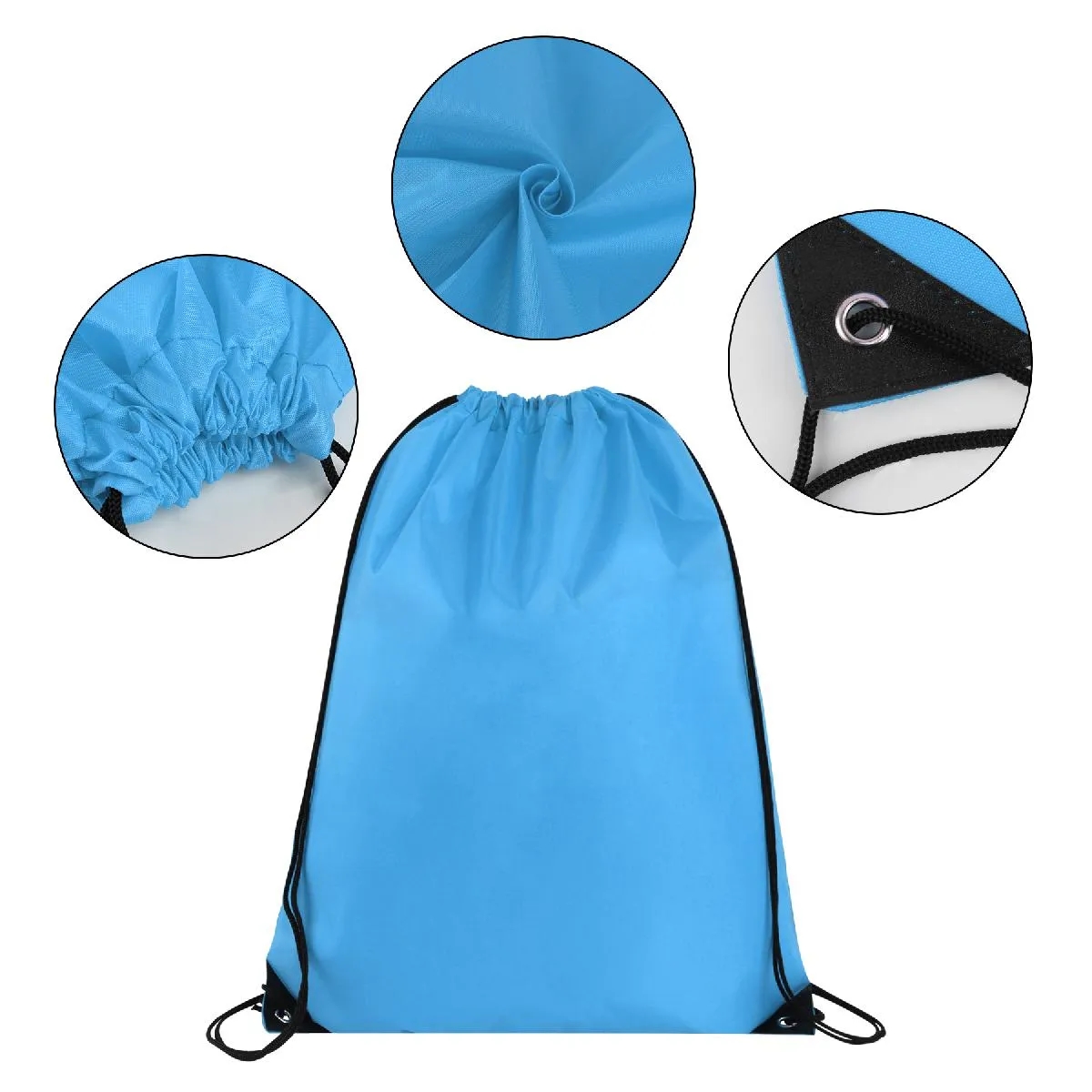 LARGE DRAWSTRING SPORTS PACK - 20" X 17" 4