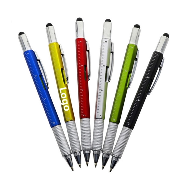 Multifunctional Tool 6 in 1 Ballpen