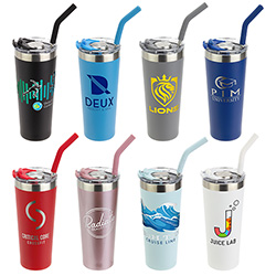 NAYAD® Trouper 22 oz Stainless Double-wall Vacuum Insulated Tumbler with Straw 6