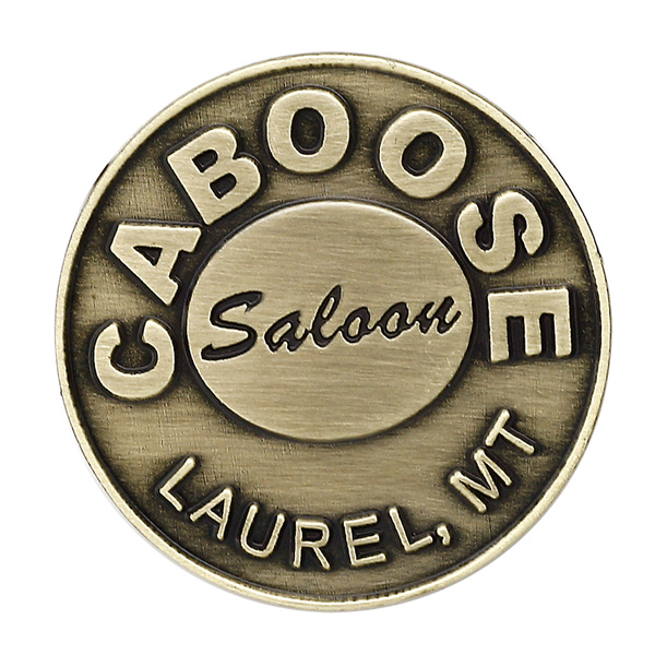 Custom Ball Marker Antique Metal Finish
