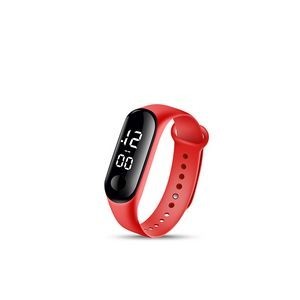 Elegant Electronic Watch With Digital Display Adjustable Band 8