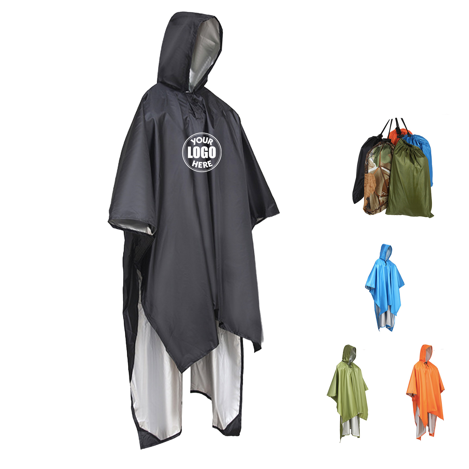 Lightweight Event Rain Poncho 2