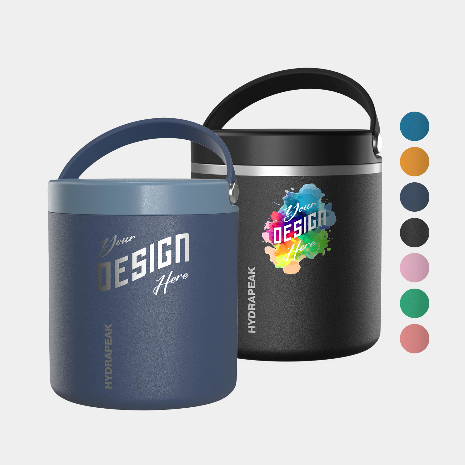 25 oz Hydrapeak® Stainless Steel Insulated Thermos Food Jar 1