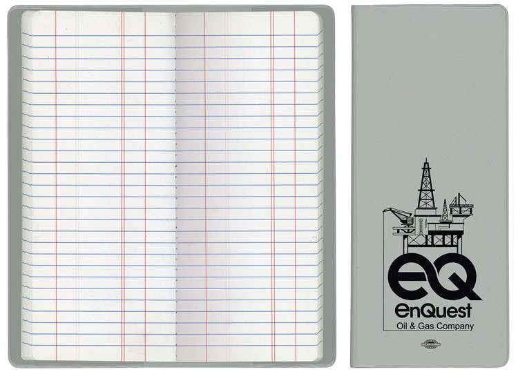 Oil & Pipe Long Tally Book-Standard Vinyl 16