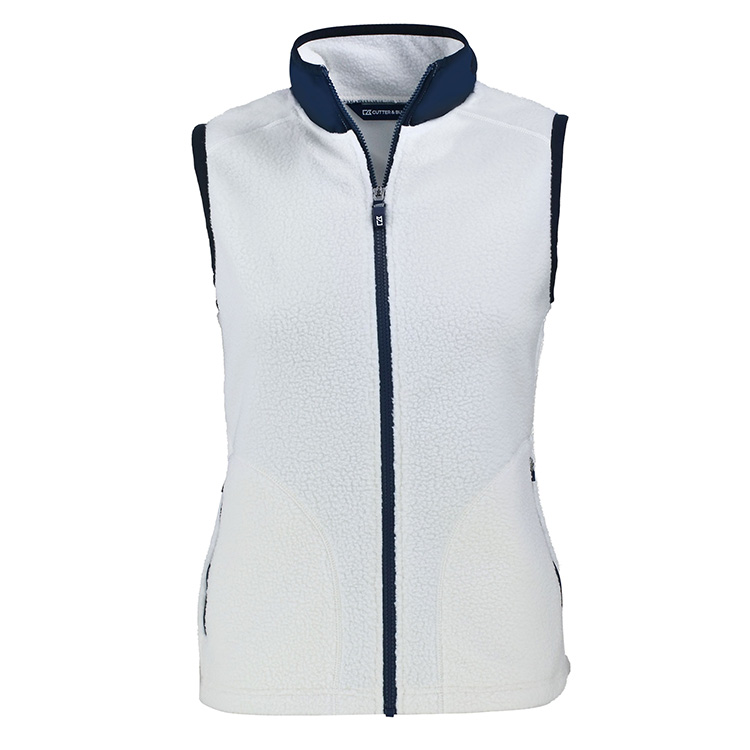 Cutter and Buck Ladies Cascade Eco Sherpa Fleece Vest 3