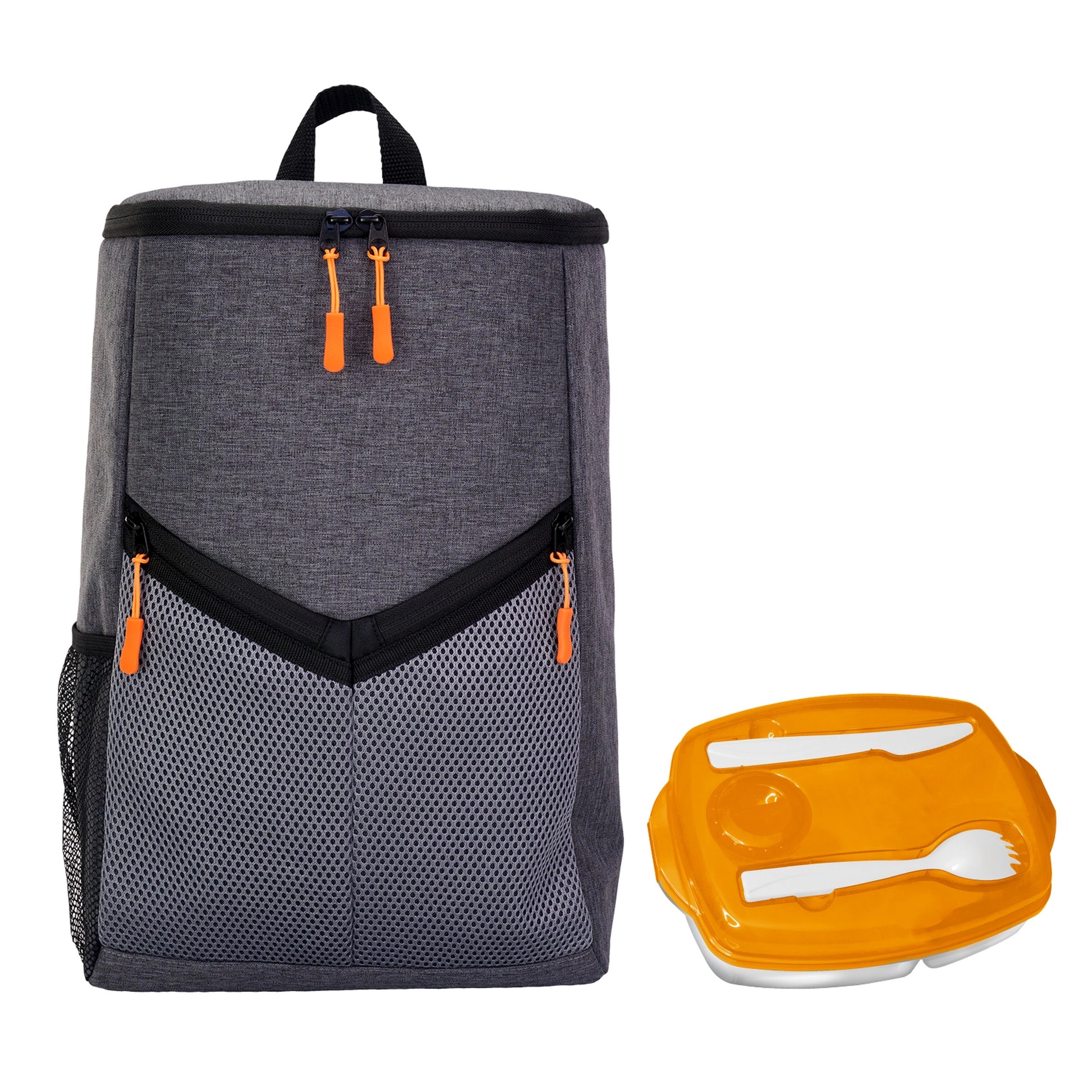 Victory Locking Lid Cooler Backpack Set 7