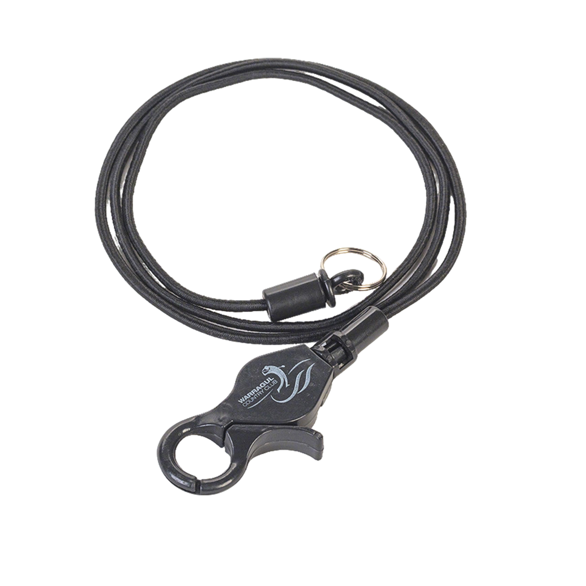 Elastic Bungee Cord Card Holder With Lobster Claw 20" 5