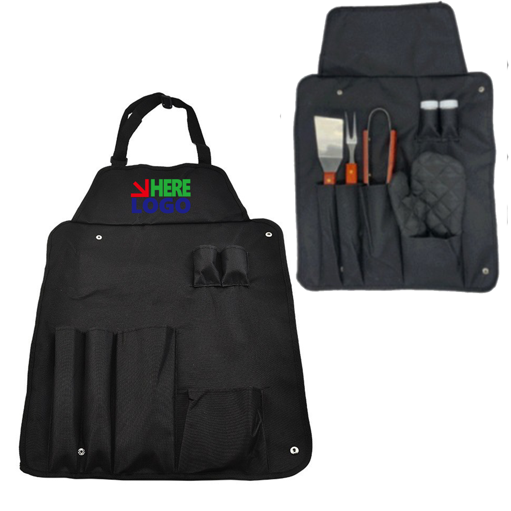 6 Piece BBQ Tools Set 2