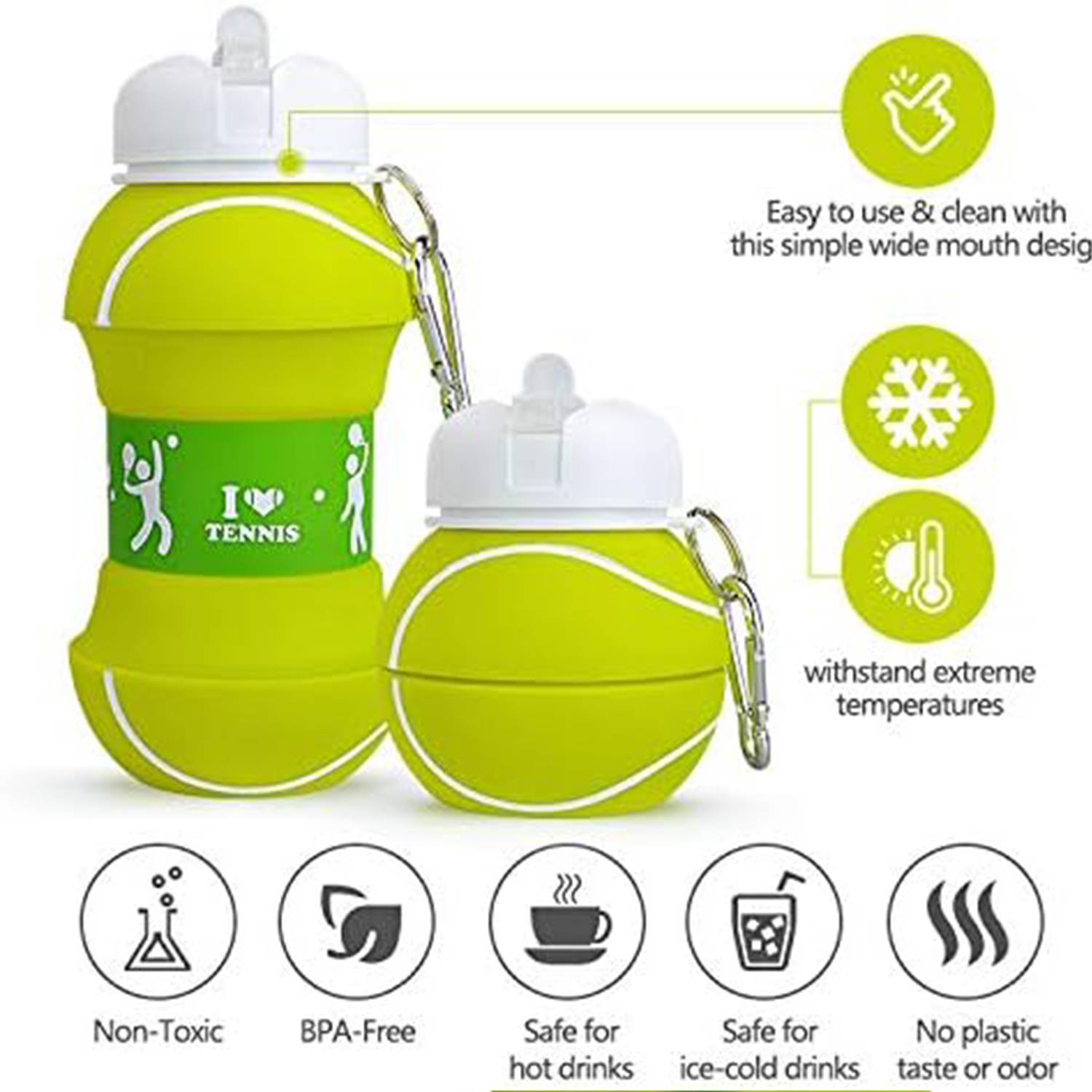 Outdoor Sports Foldable Portable Water Cup 4