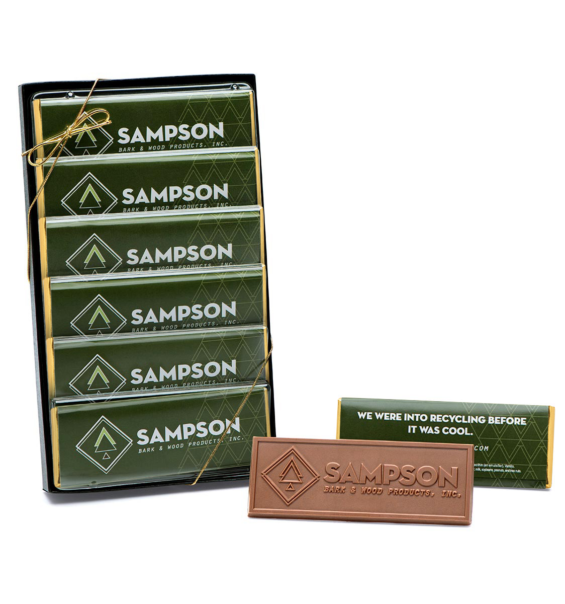 Grand Chocolate Storyteller with 9 Custom Engraved Chocolate Bars