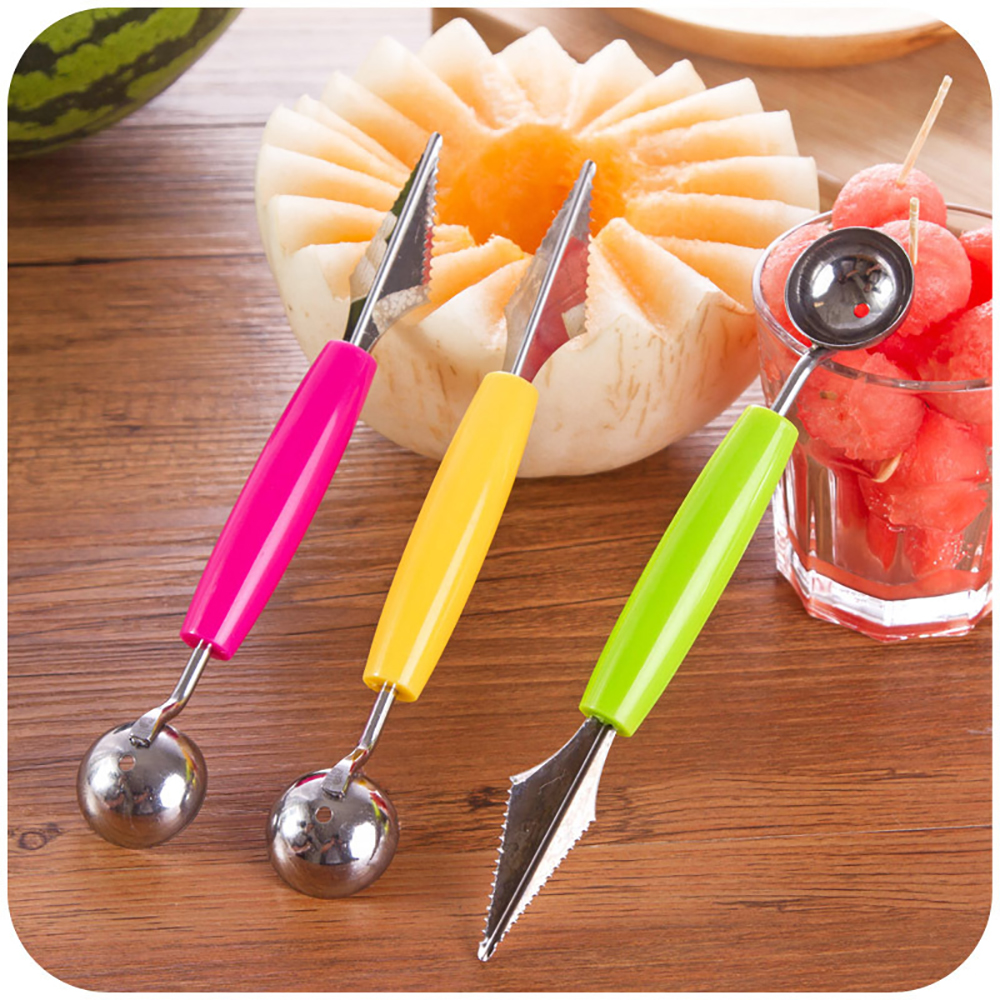 Double - headed fruit carving knife 3