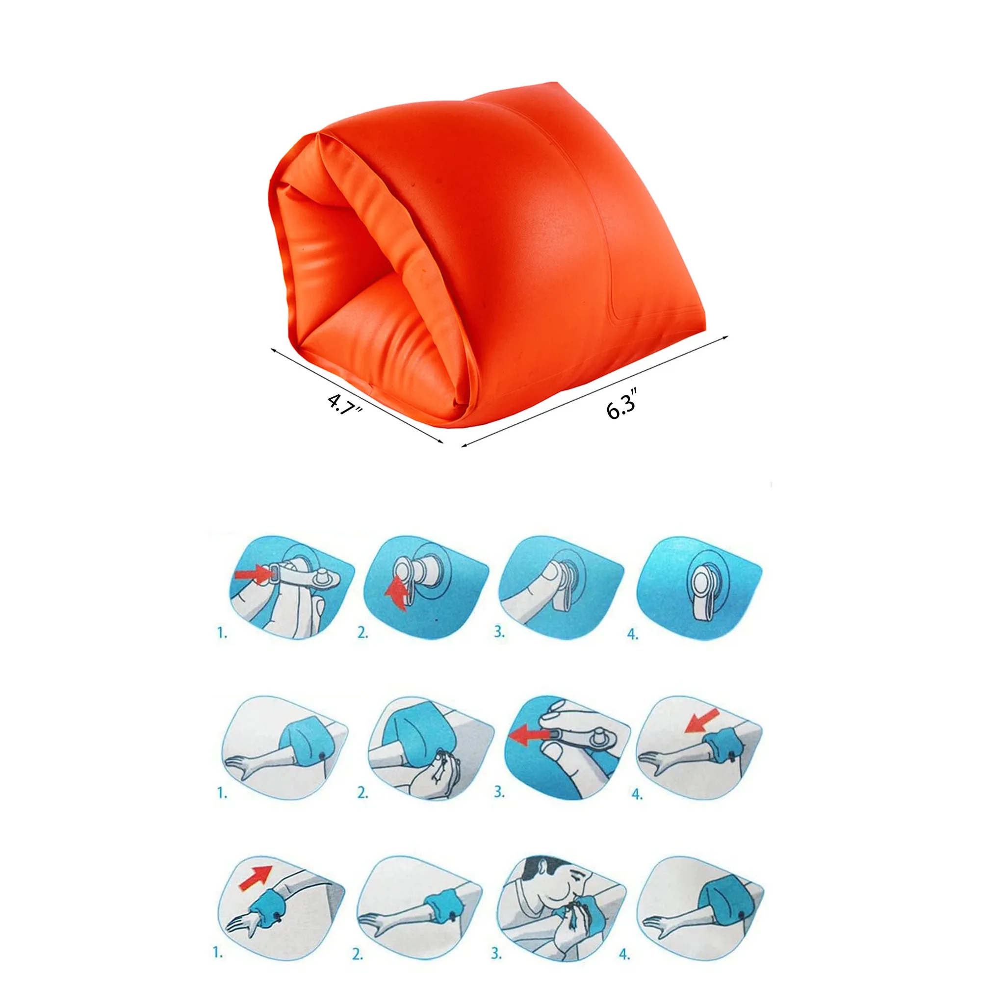 PVC Inflatable Swimming Arm Ring 3
