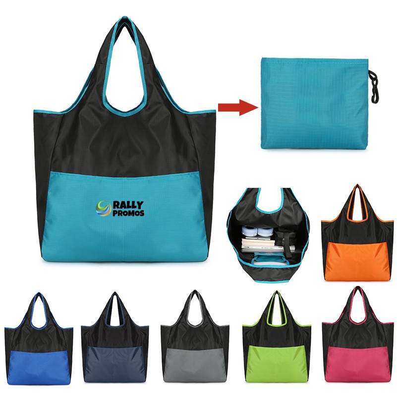 Large Capacity Reusable Foldable Grocery Shopping Tote Bags 4