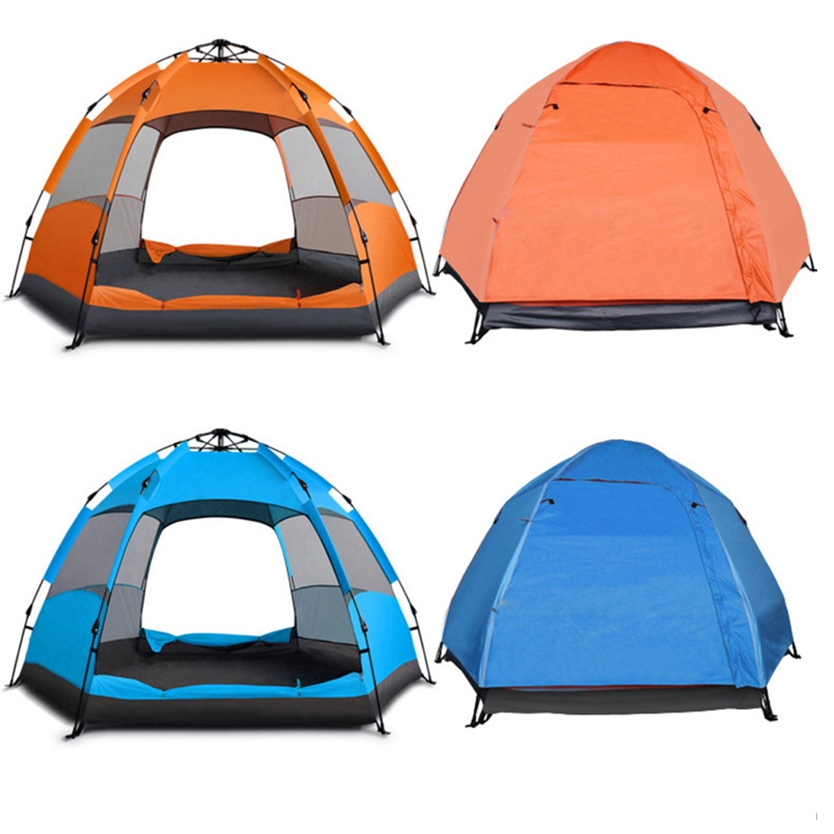 Instant Pop Up Family Camping Tent 4