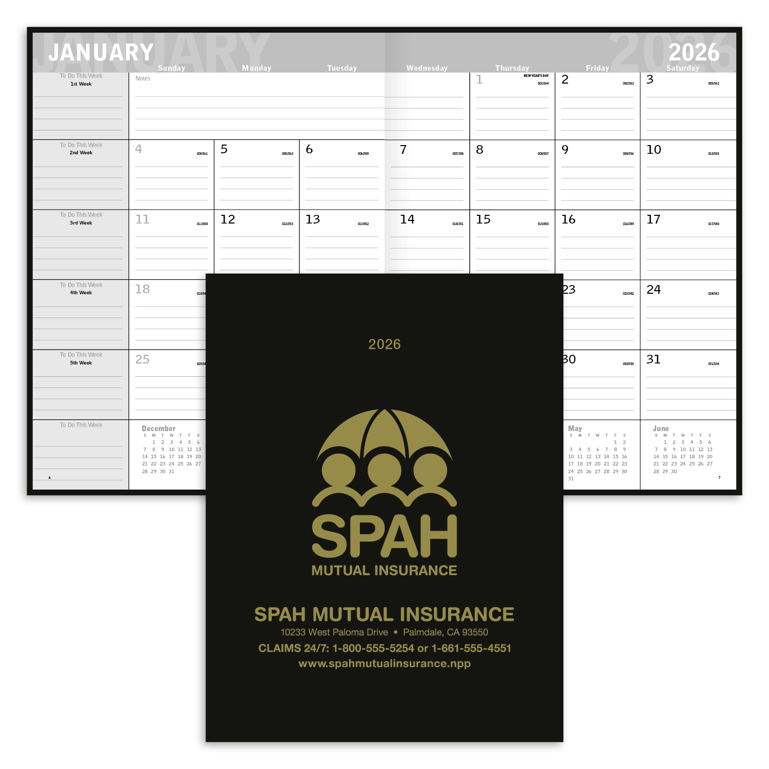 Triumph® Calendars Classic Monthly Planner 7