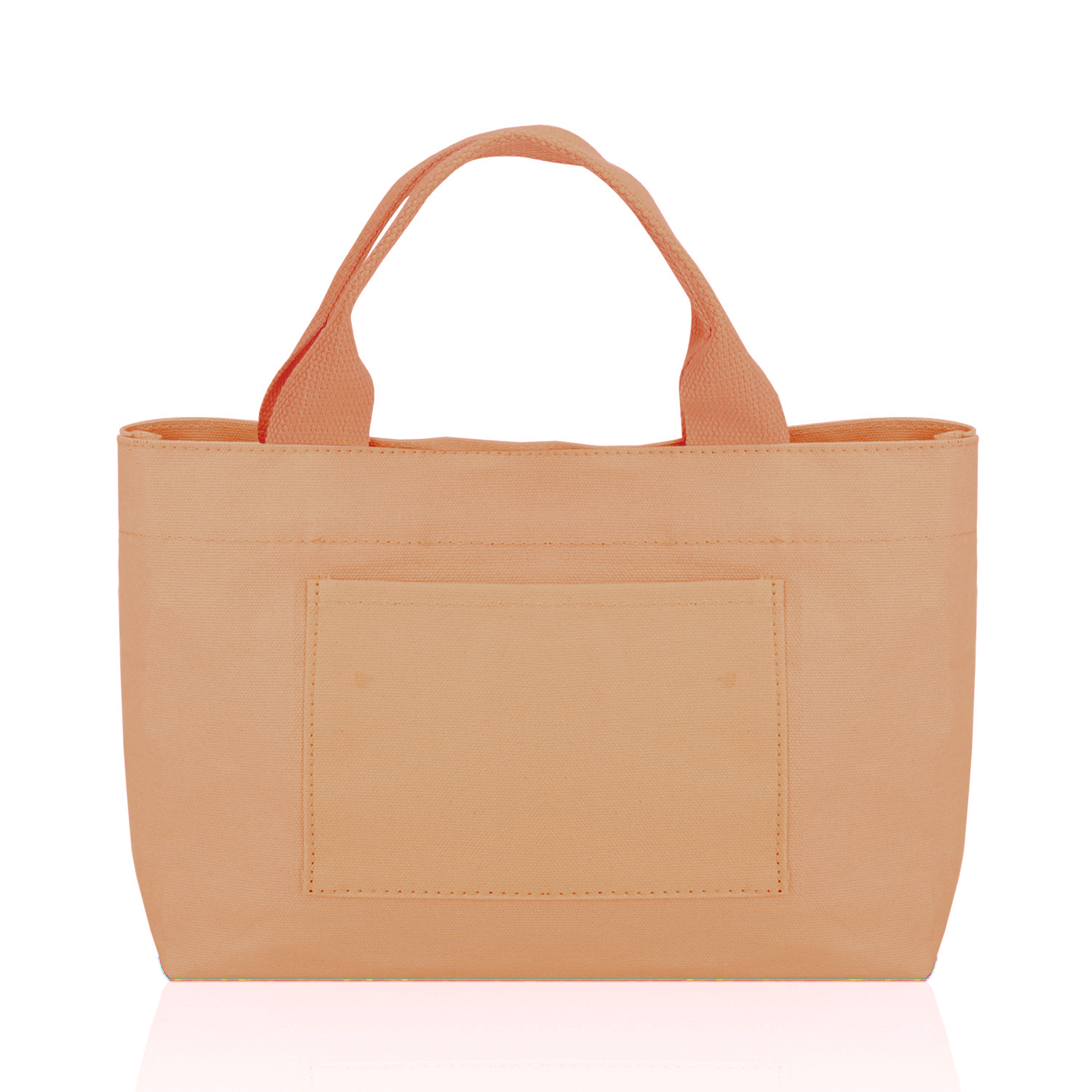 Canvas Large Capacity Tote Bag, custom tote bag with logo imprint 4