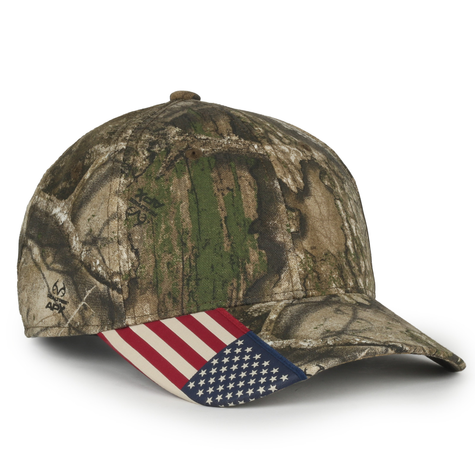 Structured w/Camo Flag Visor Insert 9