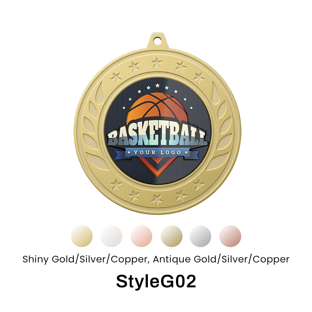 4" UV Printed Honor Medals 1