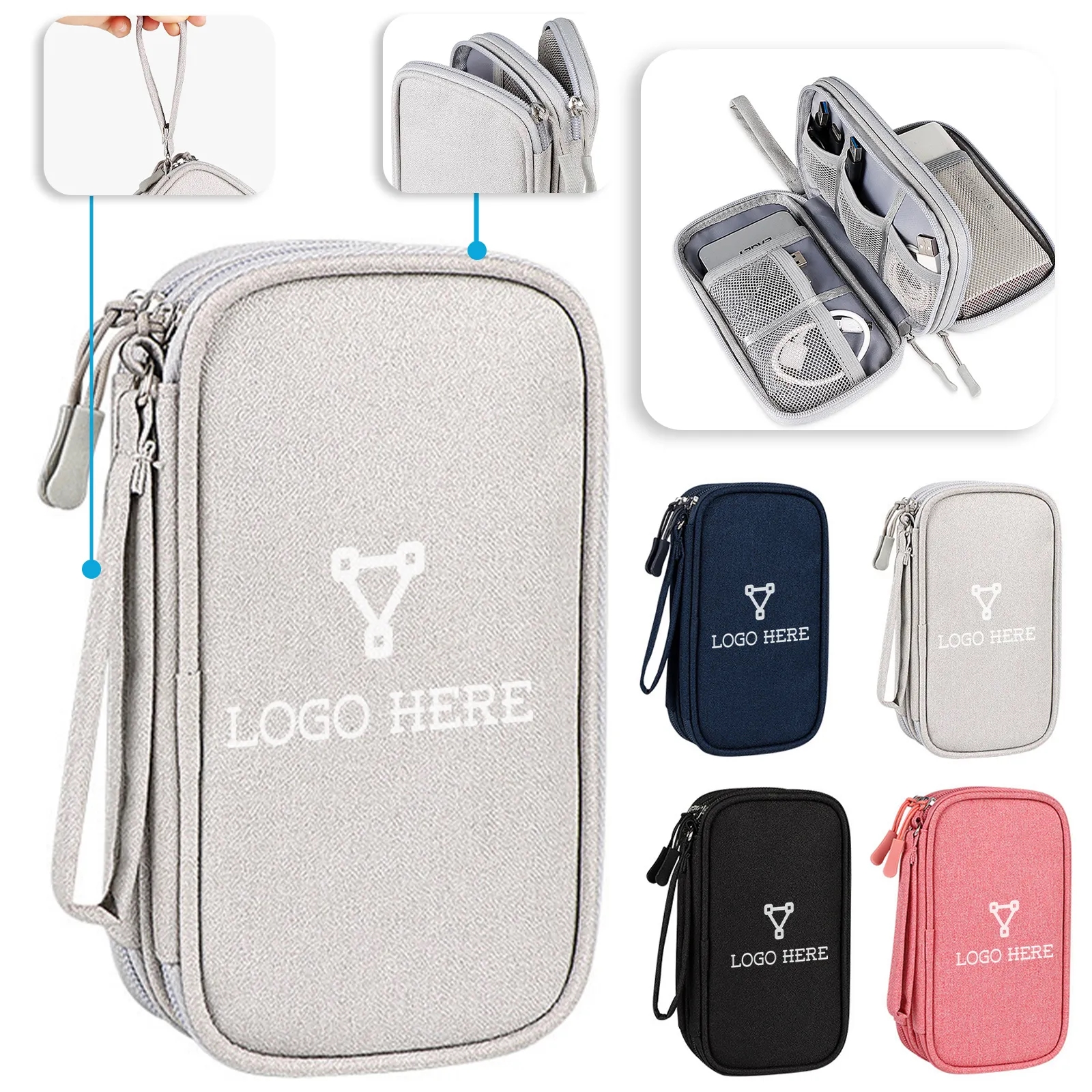 Electronics Organizer Travel Case 1