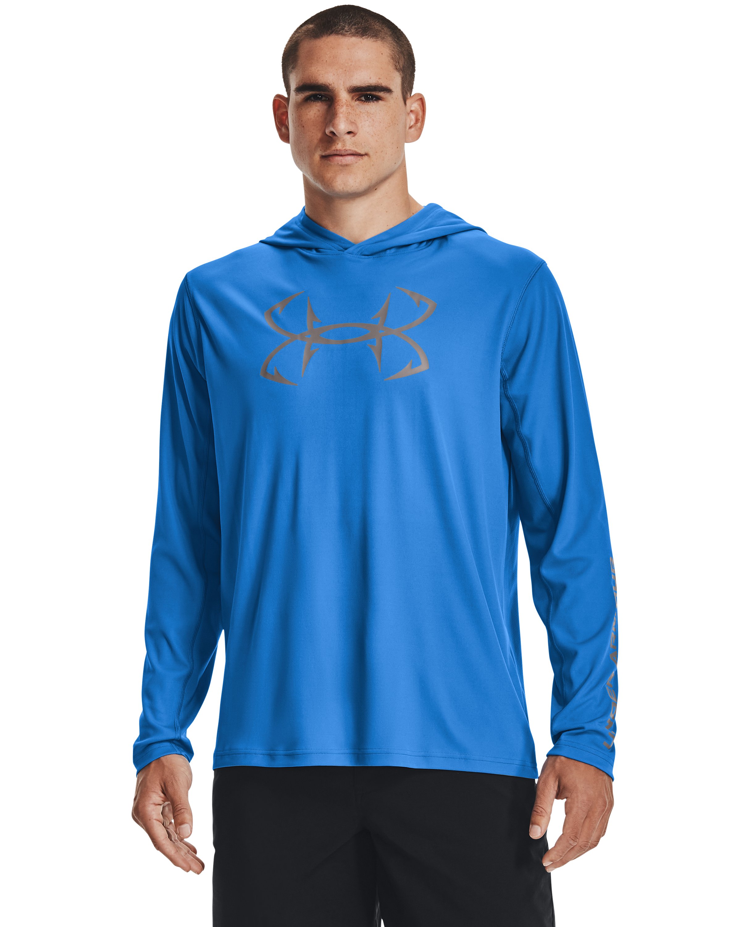Men's UA Iso-Chill Shorebreak Hoodie, custom hoodie or sweatshirt with logo imprint 2