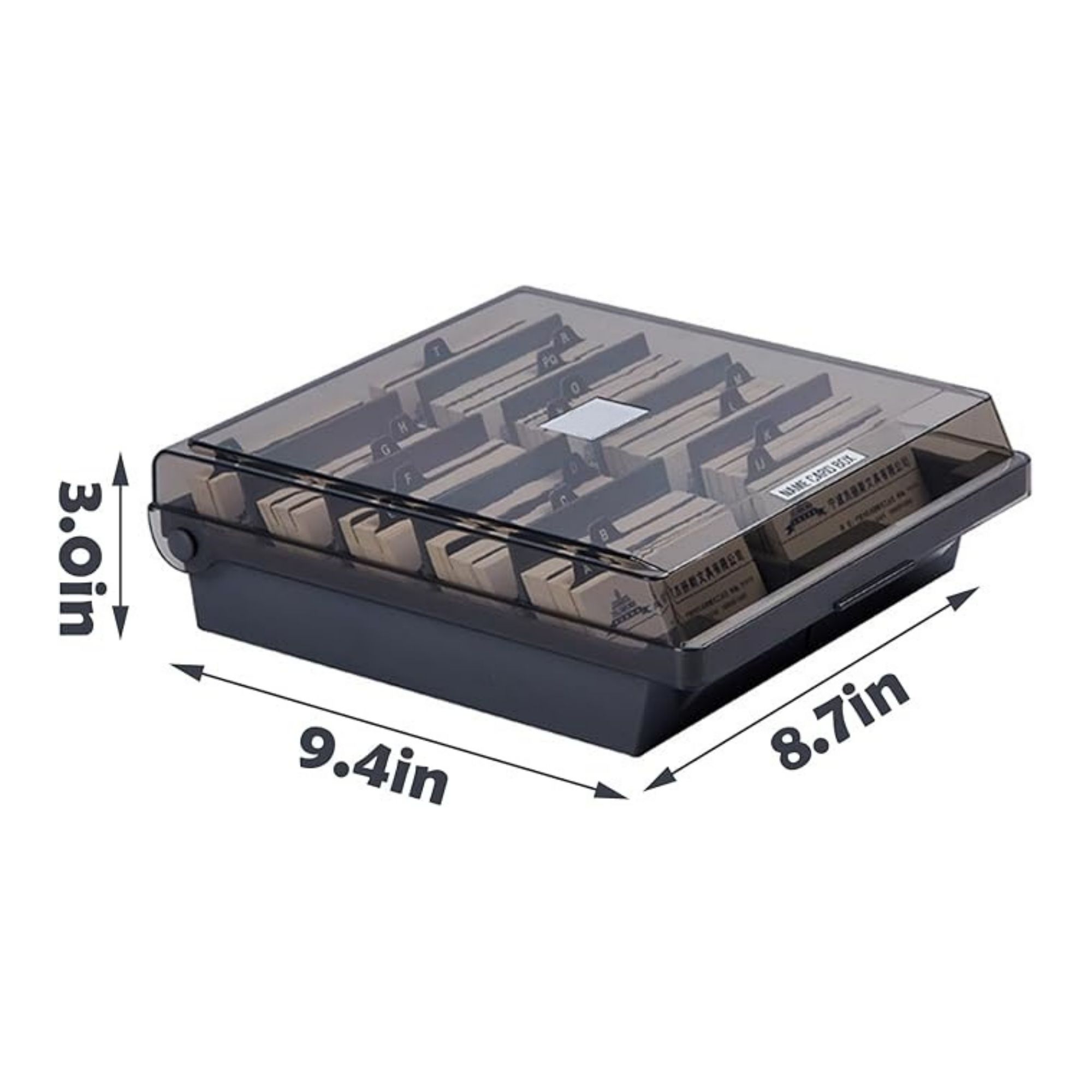 1000 Cards Large Capacity Business Card Organizer 1