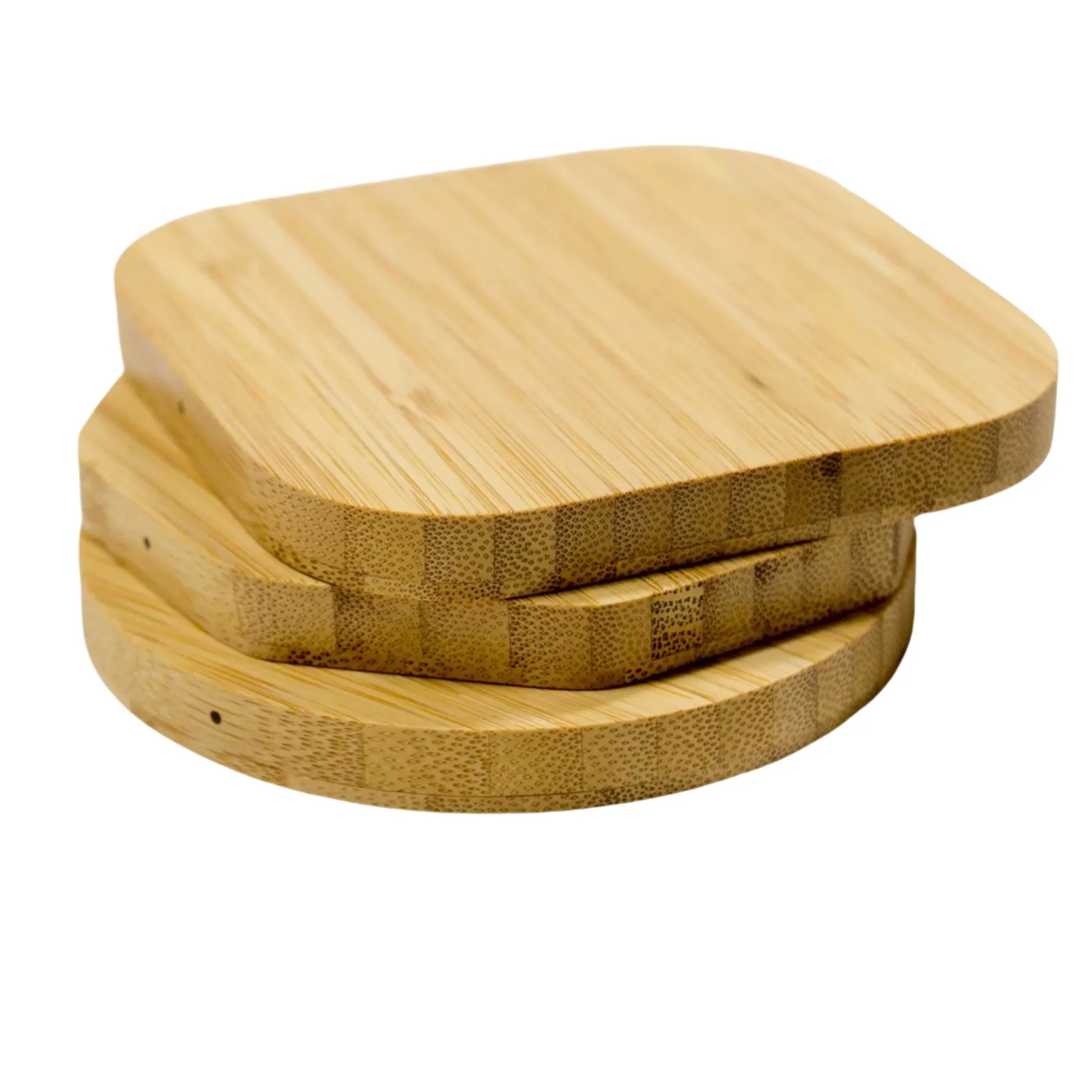 Bamboo Style Wireless Charging Station 4