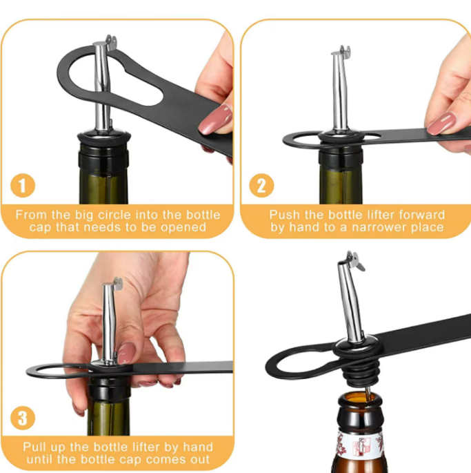 Stainless Steel Flat Bottle Opener 2