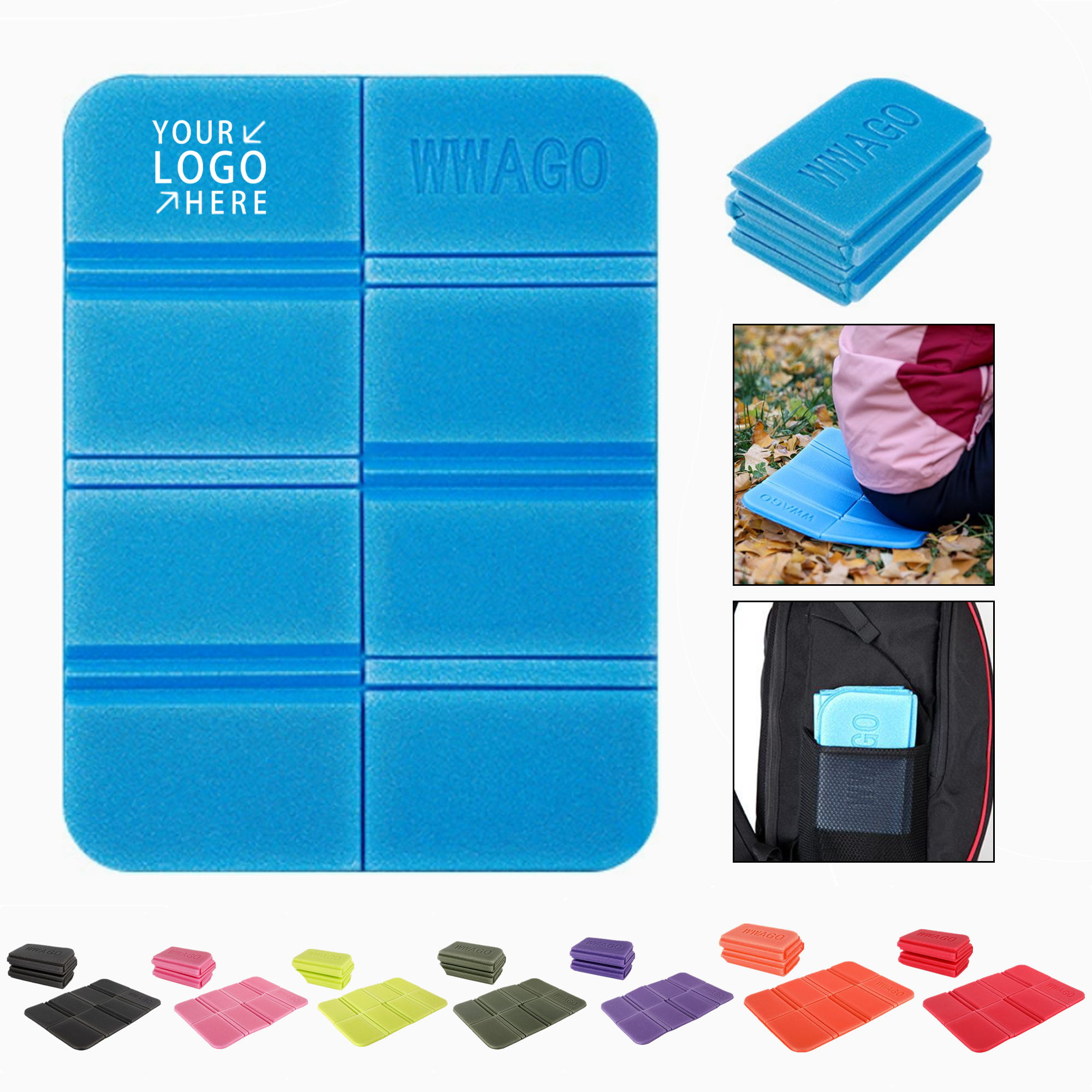 Outdoor Folding Foam Seat Cushion 2