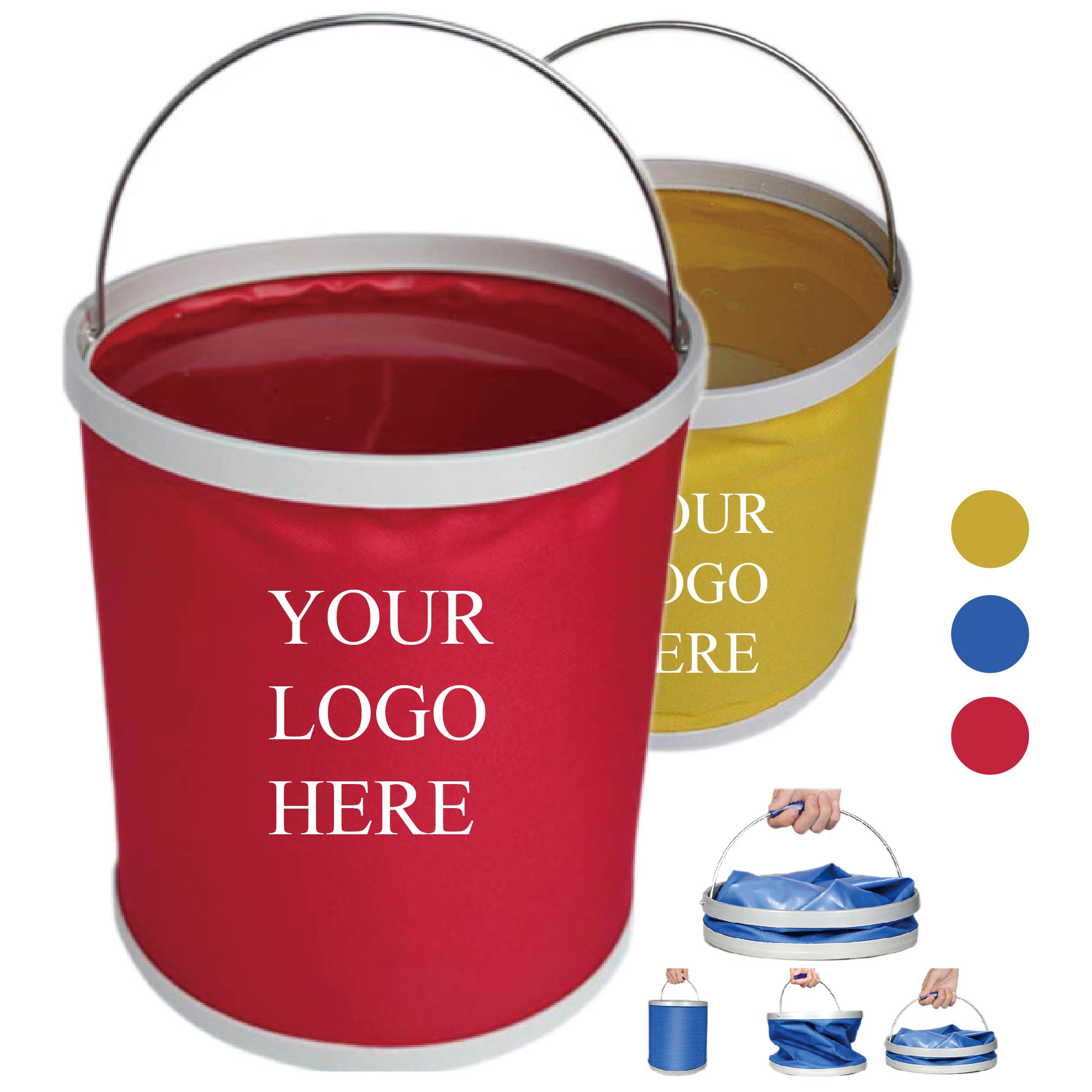 Custom Printed Bucket Outdoor Fishing 9L 1