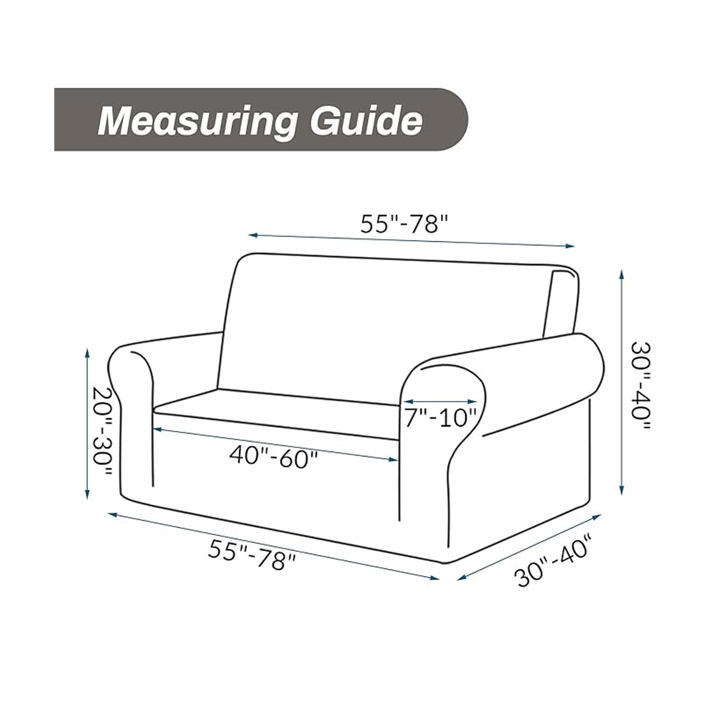 Polyester Stretch Sofa Cover 6