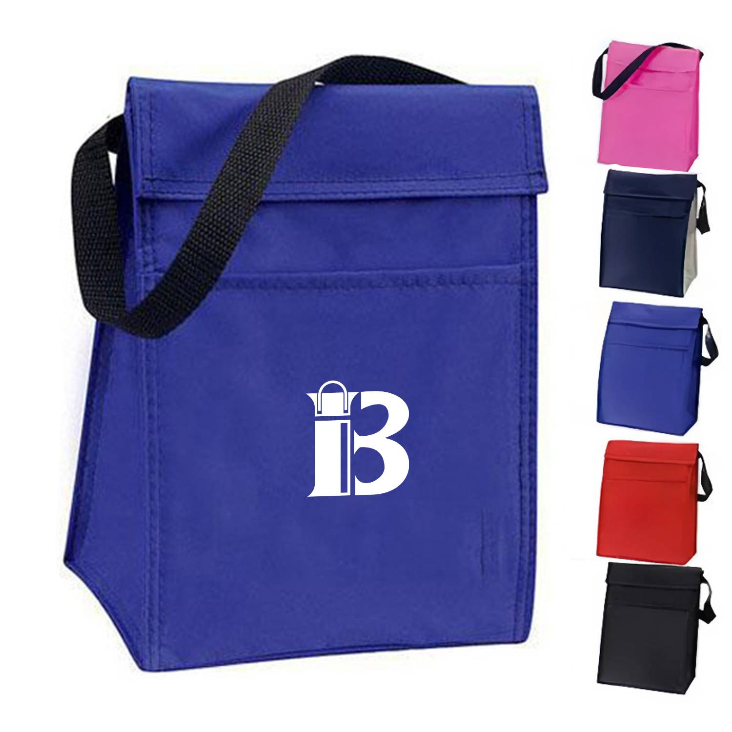 Foldable Insulated Lunch Bag for Silkscreen Imprint 2