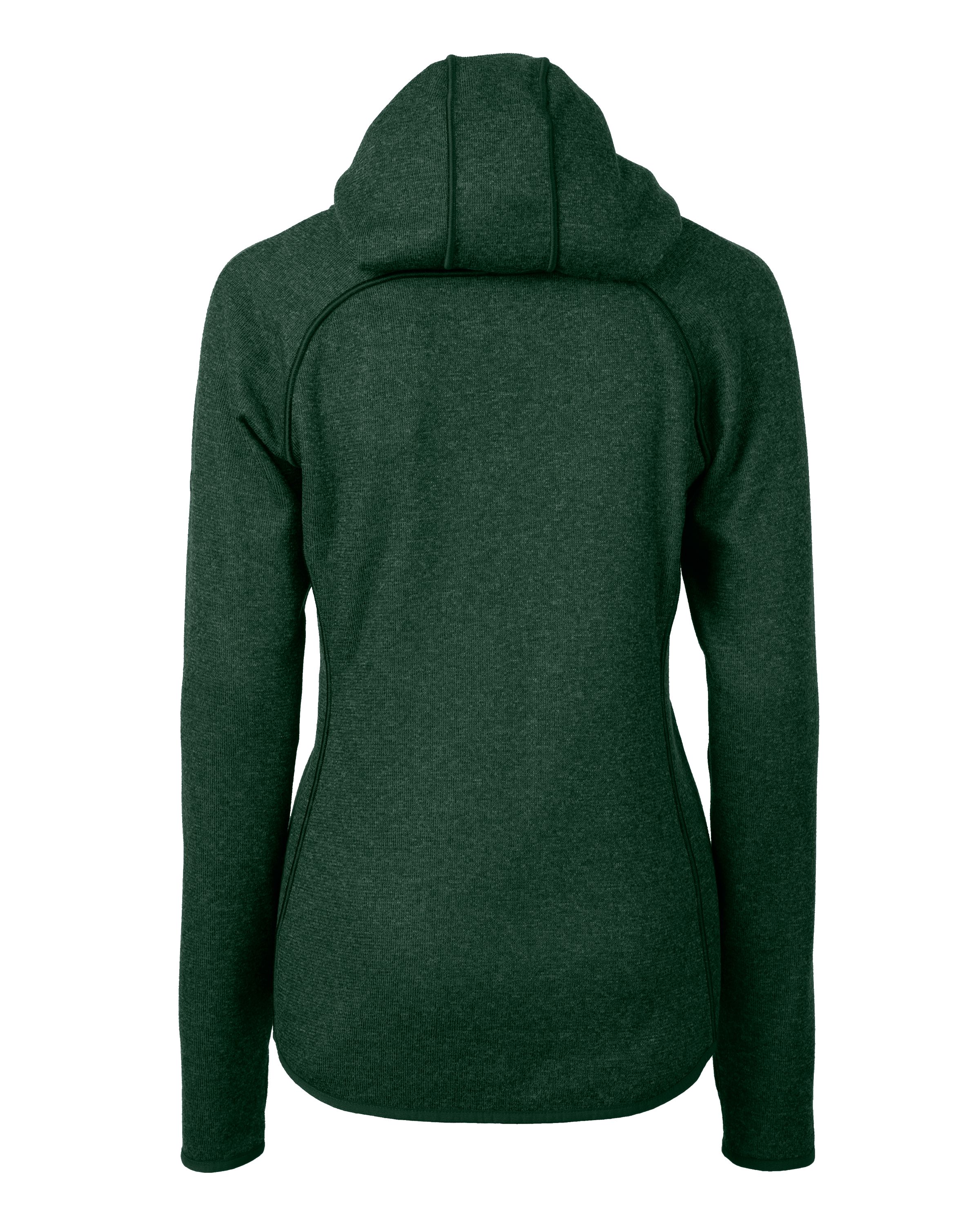 Cutter & Buck Mainsail Sweater-Knit Womens Full Zip Hooded Jacket 51
