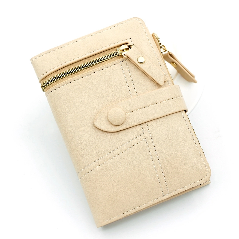 Women's PU Leather Short Zipper Purse 17