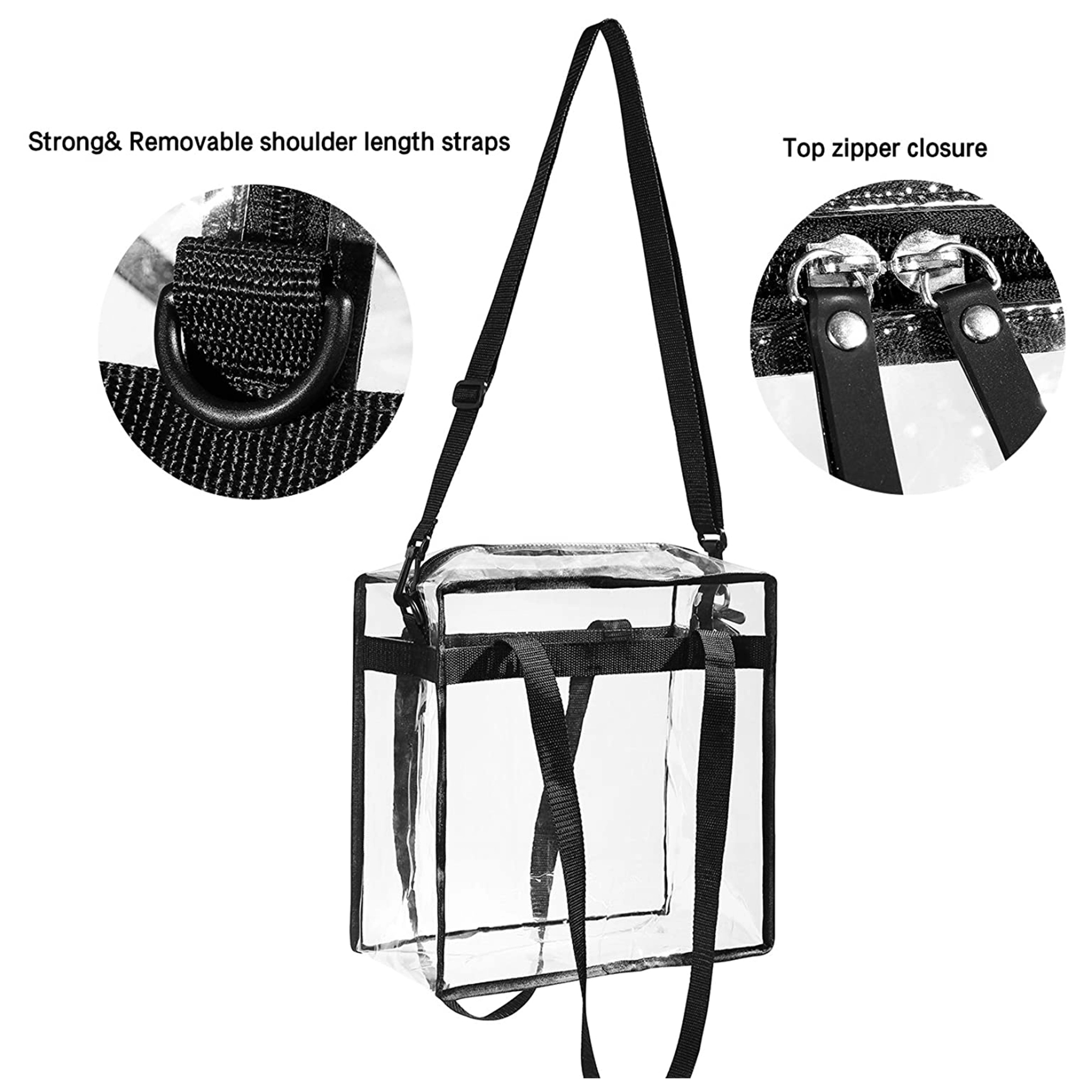 Crossbody Messenger Shoulder Bag with Adjustable Strap 3