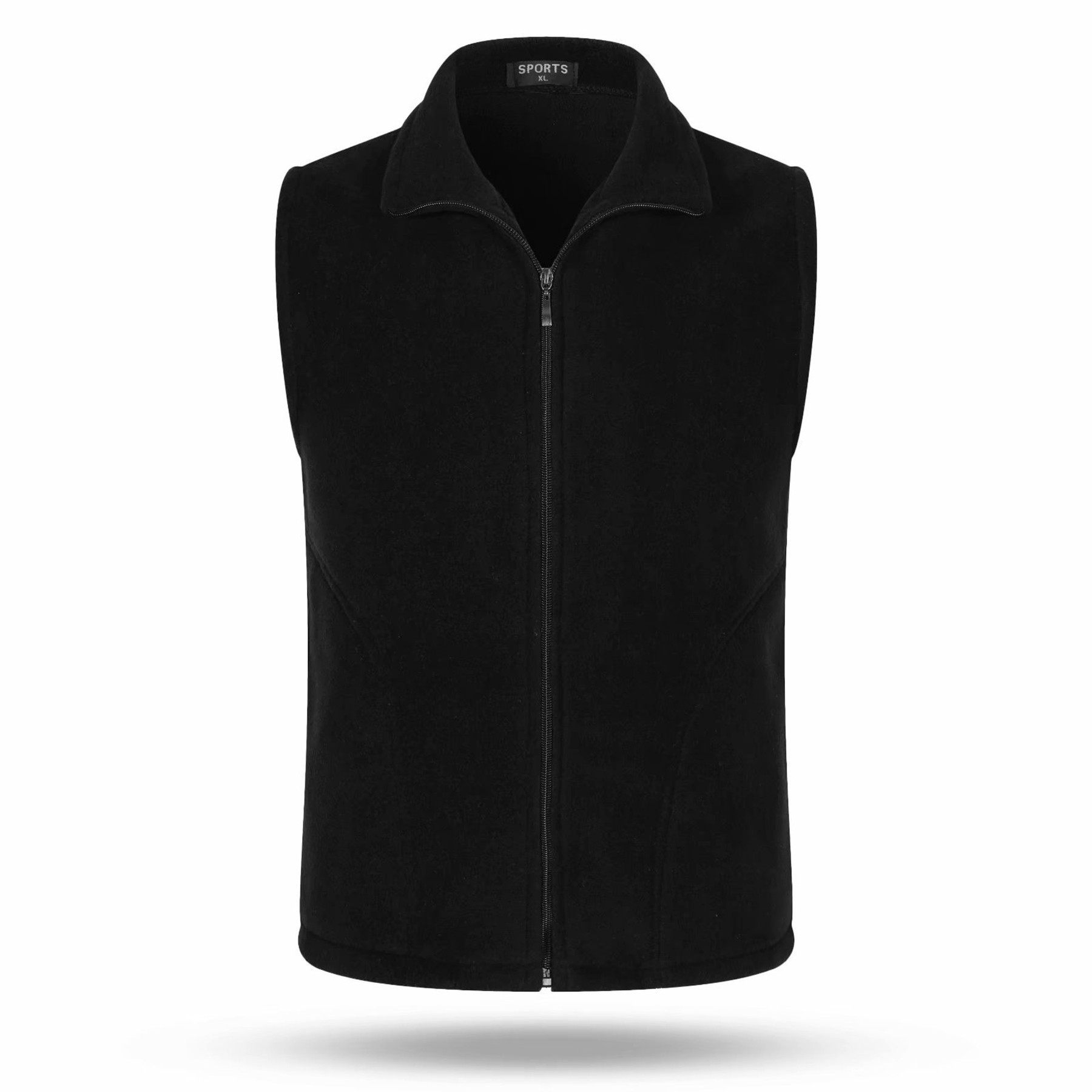 Full Zip Polar Fleece Vest 4