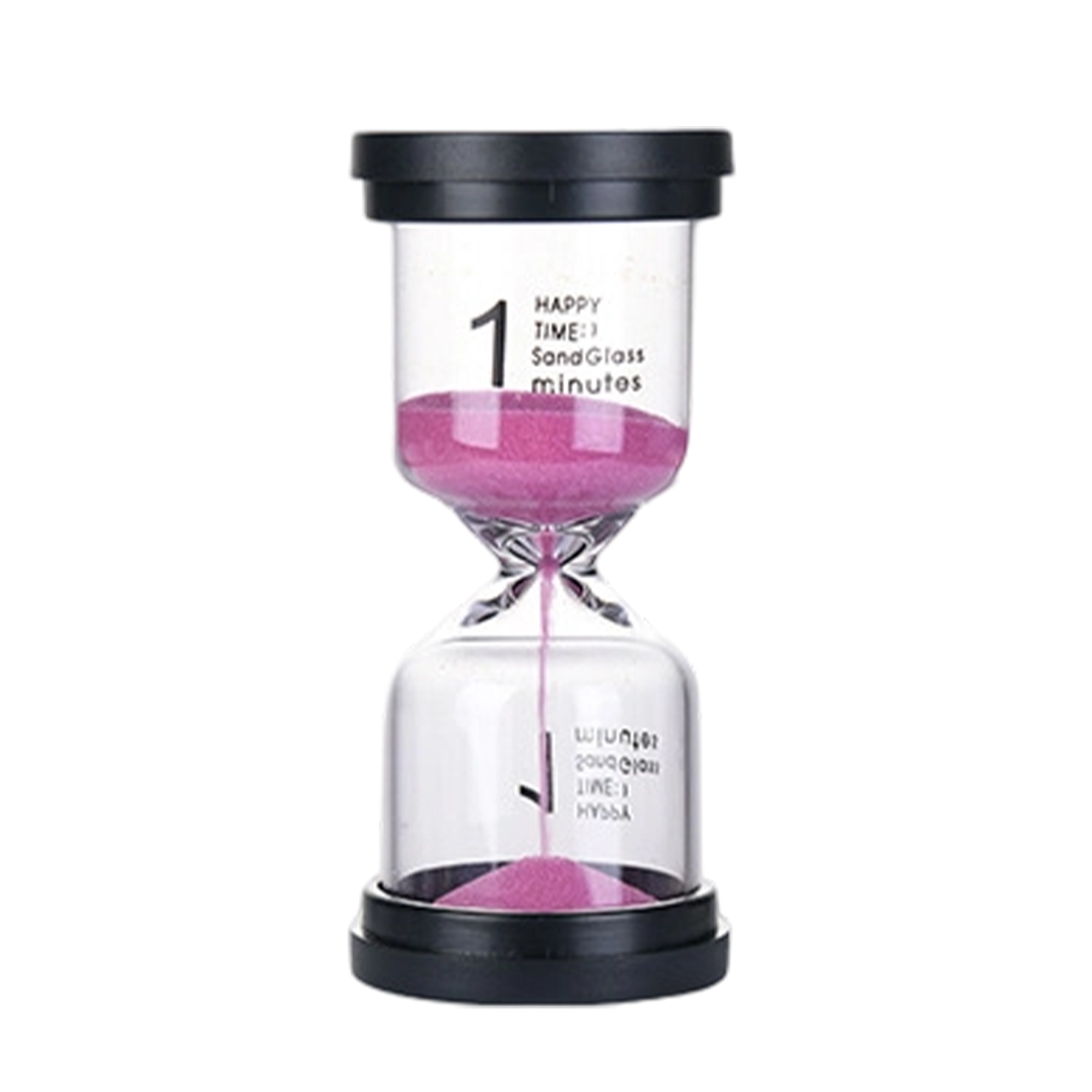 Glass Sand Timer Hourglass 3.9" By 1.8", custom clock with logo imprint 6