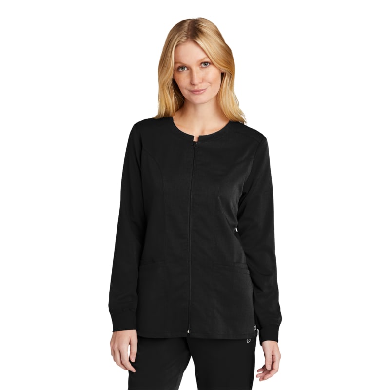 WonderWink Women's Premiere Flex Full-Zip Scrub Jacket 31