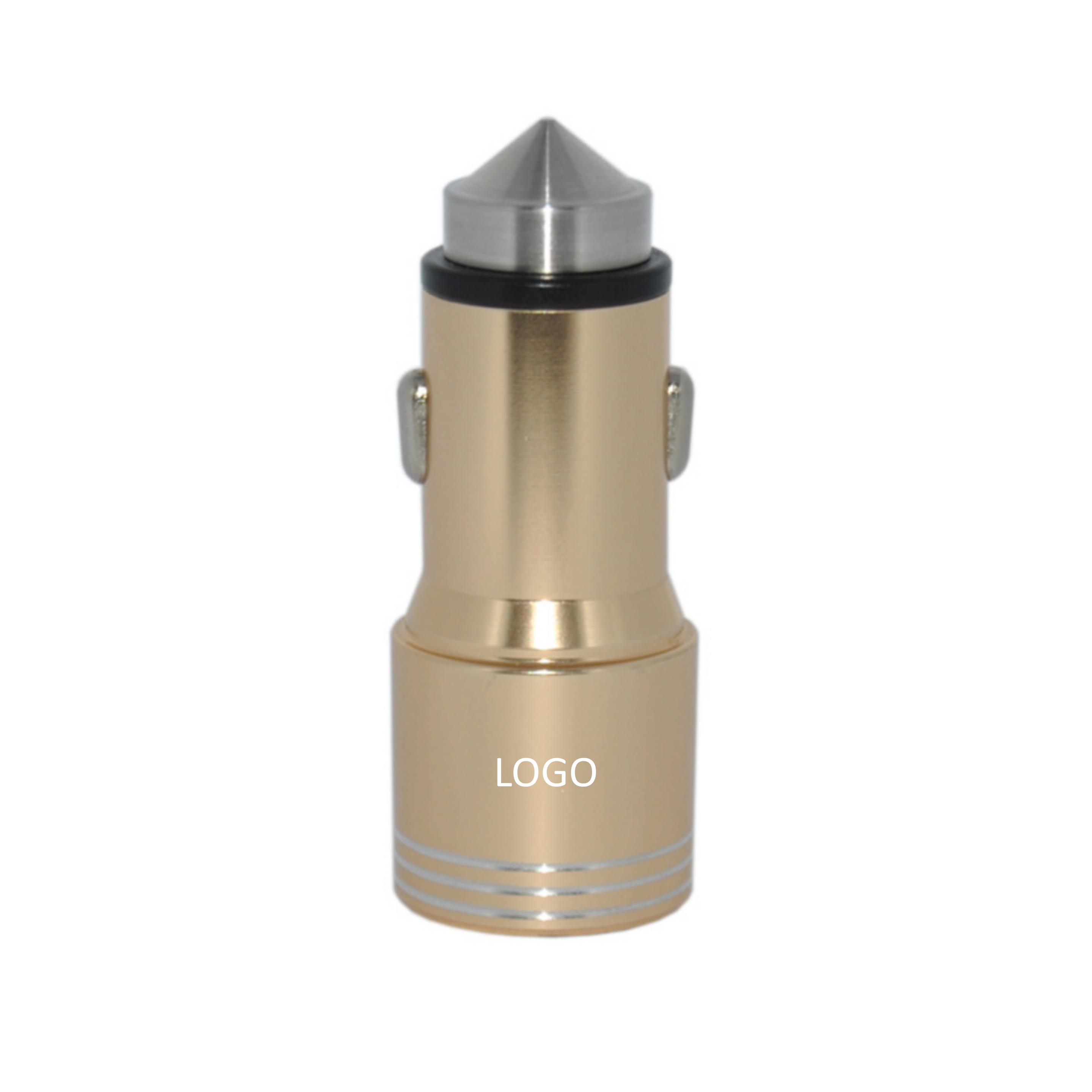Aluminum alloy car phone charger 2