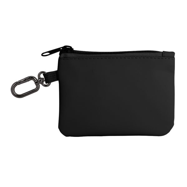 Benton Rectangle Recycled PU Zip Pouch 12