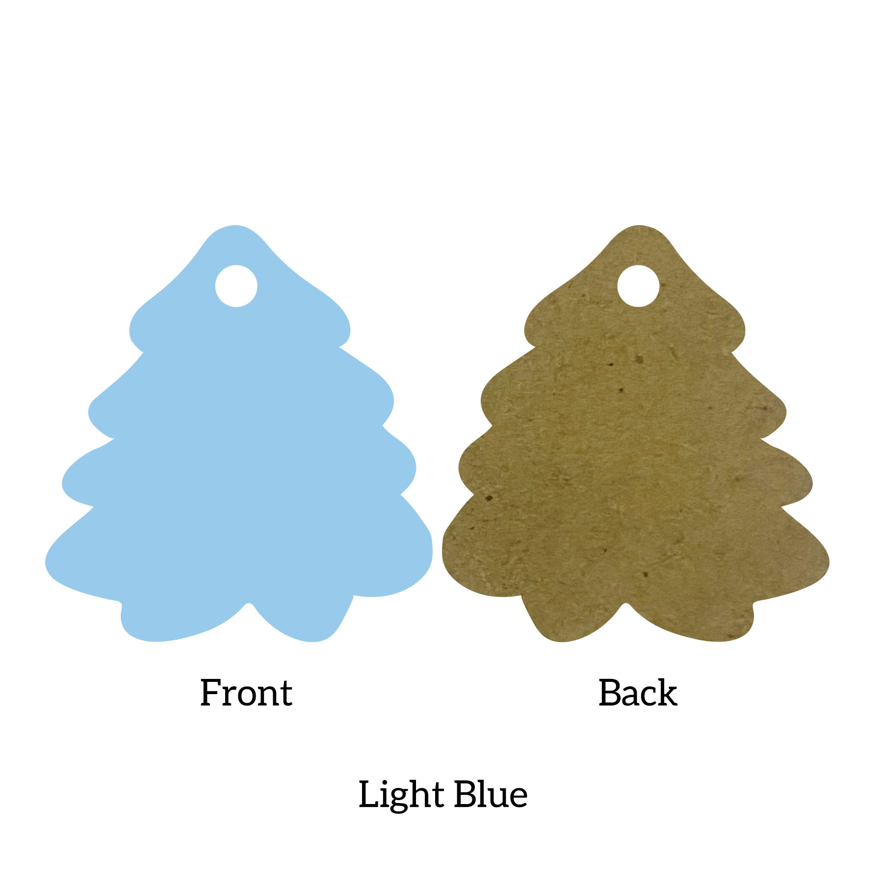 Free Shipping Solid Color Christmas Ornament - Tree 6