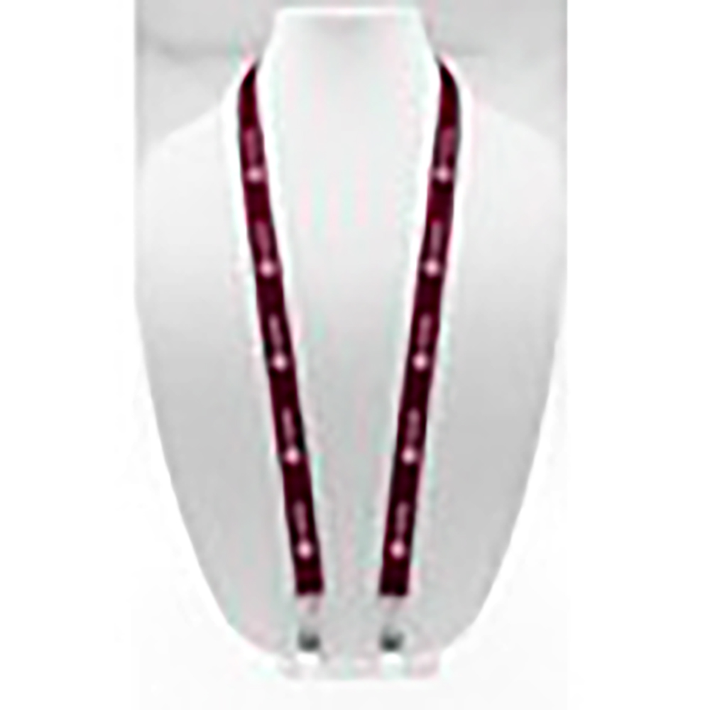 Dye Sublimated Double Metal Bulldog Clip Lanyard 2