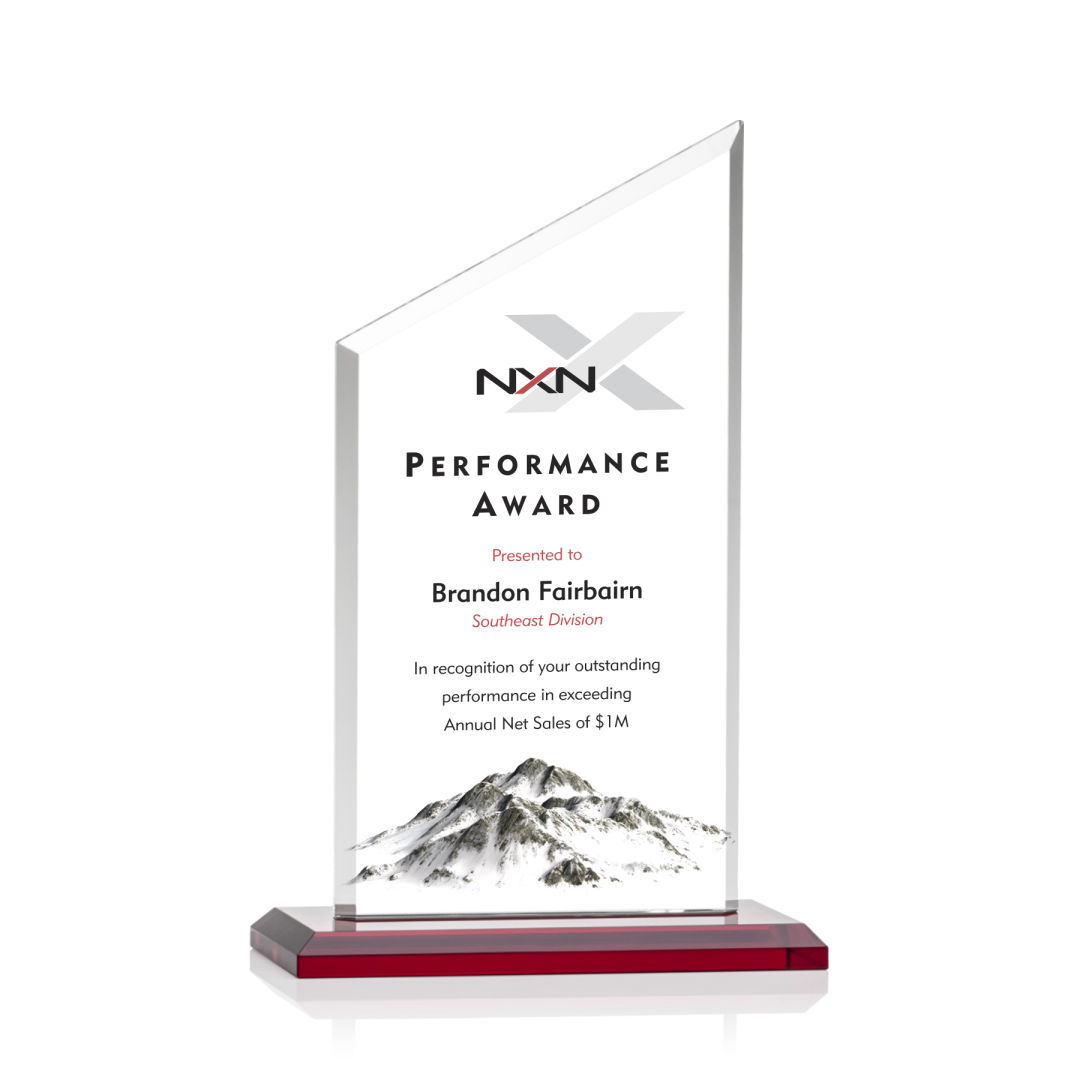Conacher VividPrint™ Award - Red 2