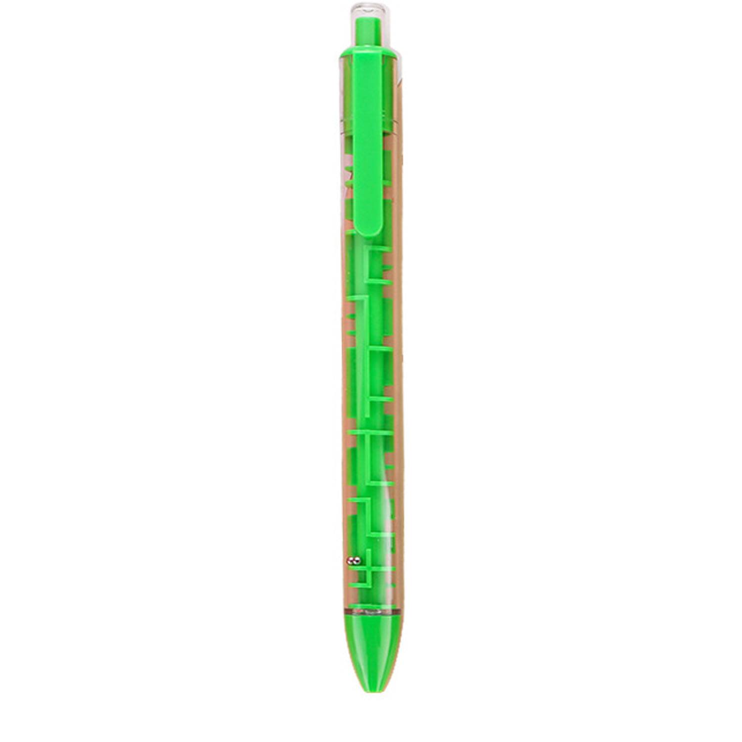 Plastic Retractable Maze Ballpoint Pen 5