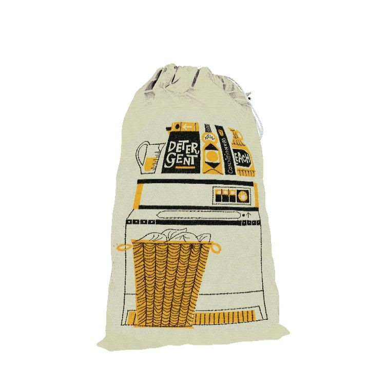 Medium Laundry Bag- Full Color-Sewn in the USA, custom drawstring bag with logo imprint 4